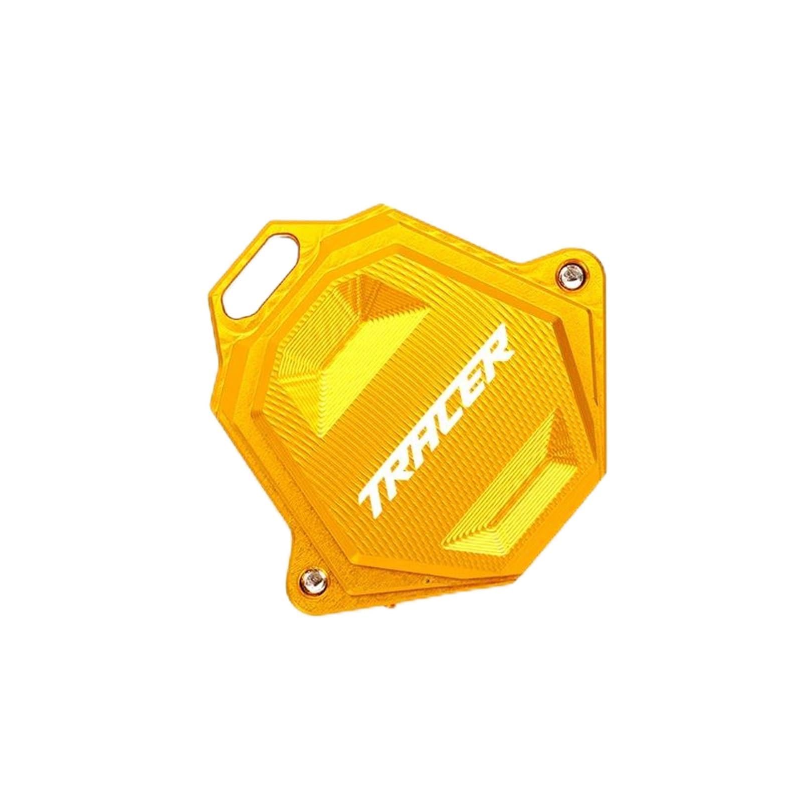 SchlüSselanhäNger Motorrad Schlüsselanhänger Schlüsselanhänger Schlüsseletui Abdeckung Für YAM&AHA Tracer 7 9 900 700 / GT MT07 MT09(Gold2) von CHANGBOY