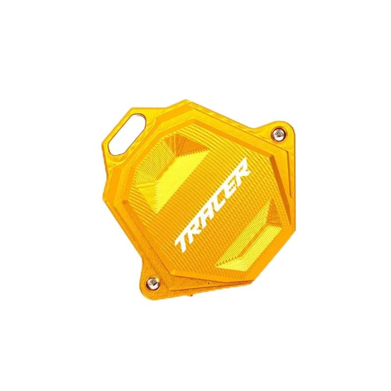 SchlüSselanhäNger Motorrad Schlüsselanhänger Schlüsselanhänger Schlüsseletui Abdeckung Für YAM&AHA Tracer 7 9 900 700 / GT MT07 MT09(Gold2) von CHANGBOY