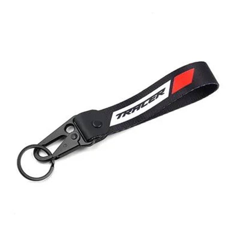 SchlüSselanhäNger Motorrad Schlüsselanhänger Schlüsselanhänger Schlüsseletui Abdeckung Für YAM&AHA Tracer 7 9 900 700 / GT MT07 MT09(Red) von CHANGBOY