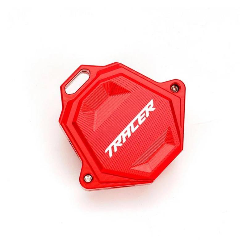 SchlüSselanhäNger Motorrad Schlüsselanhänger Schlüsselanhänger Schlüsseletui Abdeckung Für YAM&AHA Tracer 7 9 900 700 / GT MT07 MT09(Red2) von CHANGBOY