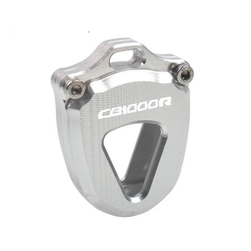SchlüSselanhäNger Motorrad Zubehör Schlüssel Fall Abdeckung Shell Keychain Für H&ONDA CB1000R CB 1000R(Silver) von CHANGBOY