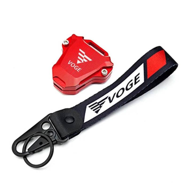 SchlüSselanhäNger Schlüsselabdeckung Fall Schlüsselanhänger Für VOGE DSX 525 650 DSX 650DS DS800 300 Rally 250RR 300RR 500AC(Red3) von CHANGBOY
