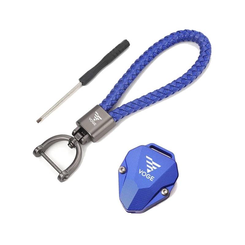 SchlüSselanhäNger Schlüsseletui-Abdeckung Schlüsselanhänger Schlüsselanhänger Für VOGE DS525X DSX 525 300 Rally 300RR 250RR 500AC 650DS(Blue3) von CHANGBOY