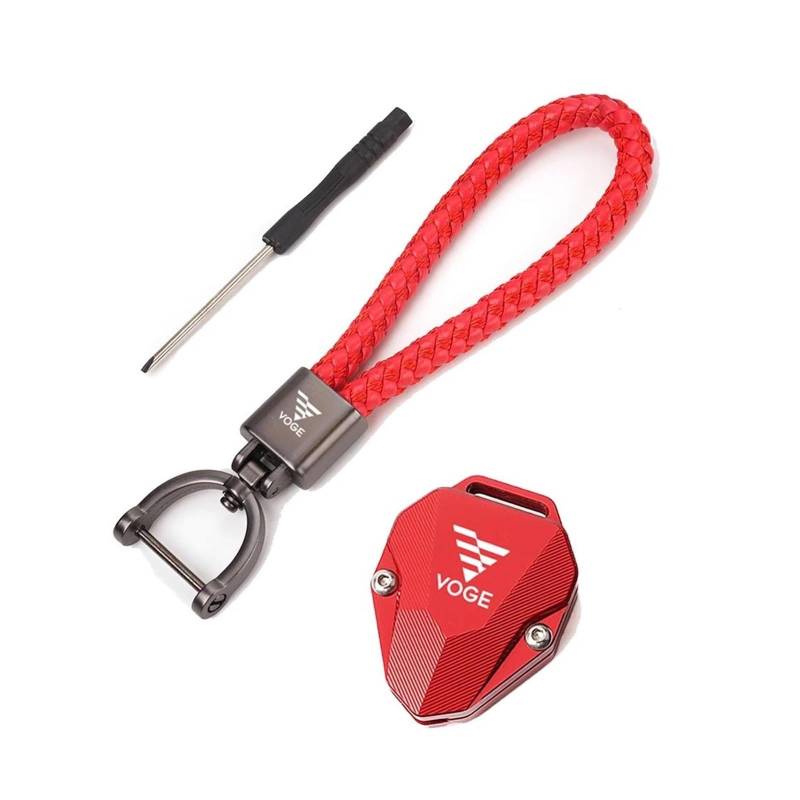 SchlüSselanhäNger Schlüsseletui-Abdeckung Schlüsselanhänger Schlüsselanhänger Für VOGE DS525X DSX 525 300 Rally 300RR 250RR 500AC 650DS(Red3) von CHANGBOY