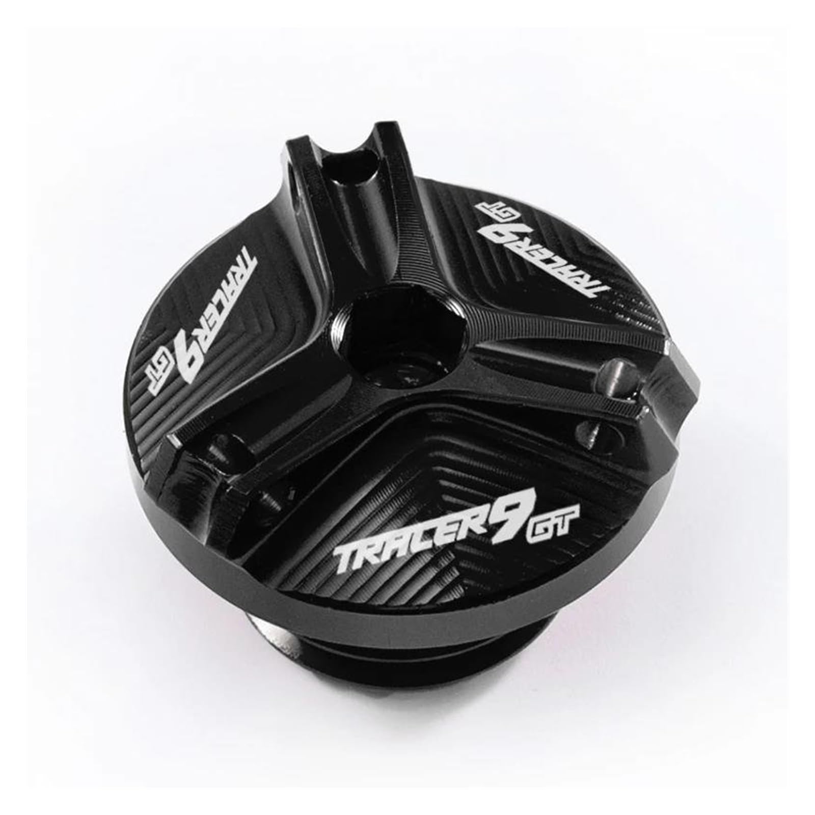 Tankdeckel Für YAM&AHA Tracer 9 GT Tracer 9GT Tracer 9gt 2021-2023 Motoröl Kappe Bolzen Öl Füllstoff Kappe(Black) von CHANGBOY