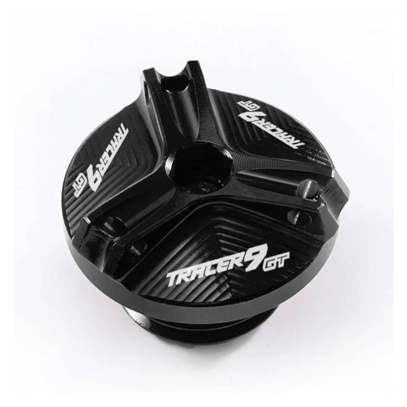 Tankdeckel Für YAM&AHA Tracer 9 GT Tracer 9GT Tracer 9gt 2021-2023 Motoröl Kappe Bolzen Öl Füllstoff Kappe(Black) von CHANGBOY