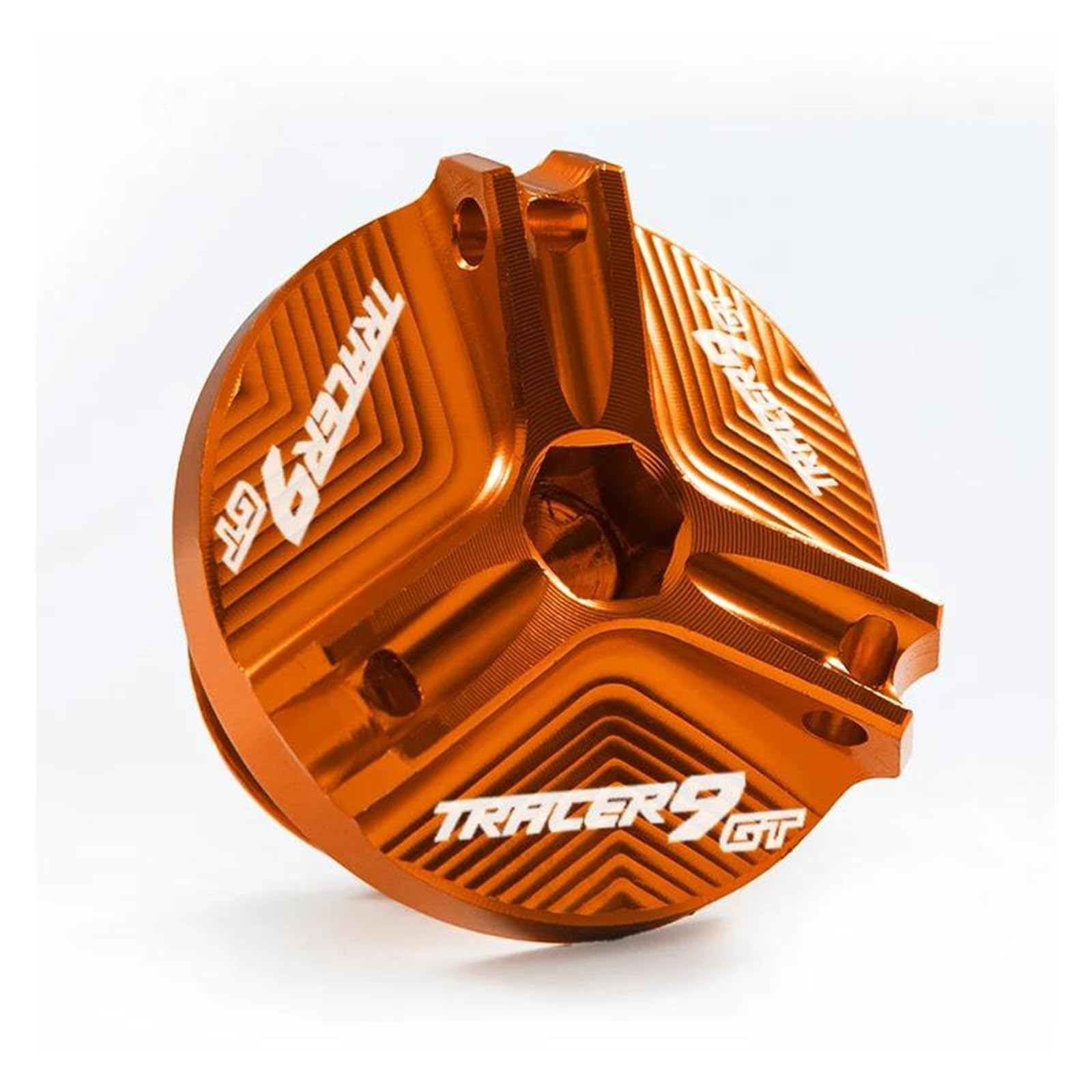 Tankdeckel Für YAM&AHA Tracer 9 GT Tracer 9GT Tracer 9gt 2021-2023 Motoröl Kappe Bolzen Öl Füllstoff Kappe(Orange) von CHANGBOY