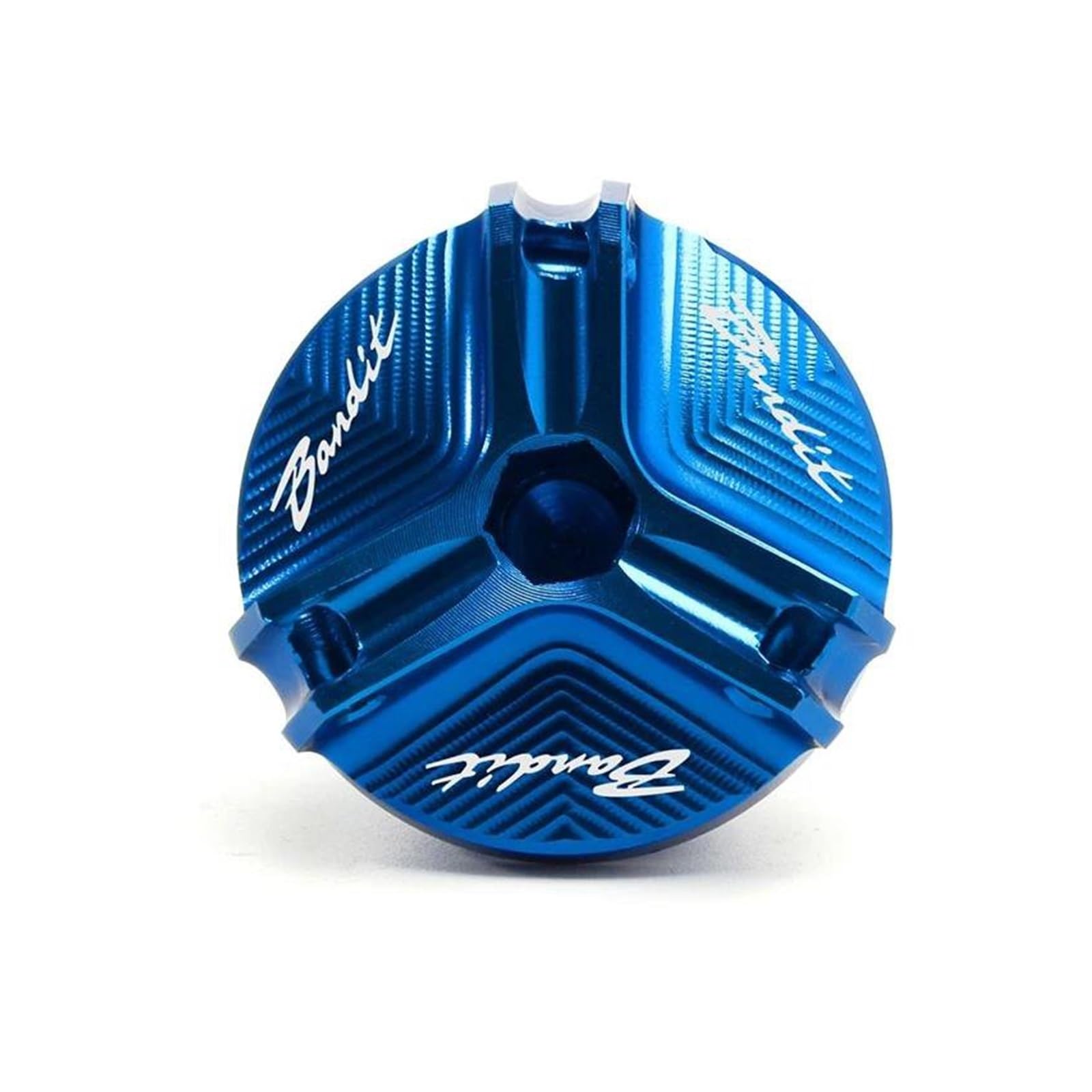 Tankdeckel Öleinfülldeckel FÜR Suzuki Bandit 400 600 650 1200 1250 1250S GSF 650 SN(Blue) von CHANGBOY