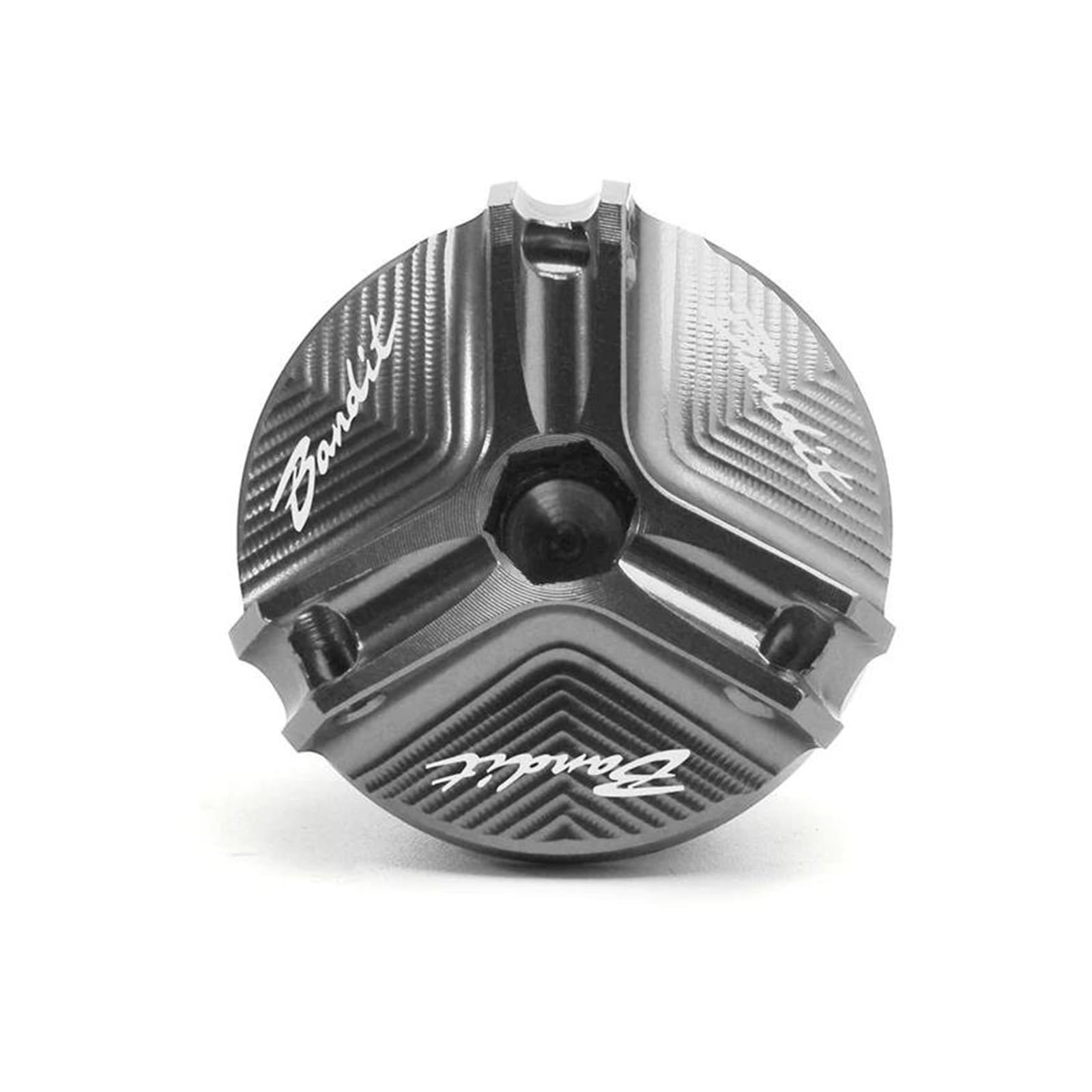 Tankdeckel Öleinfülldeckel FÜR Suzuki Bandit 400 600 650 1200 1250 1250S GSF 650 SN(Gray) von CHANGBOY