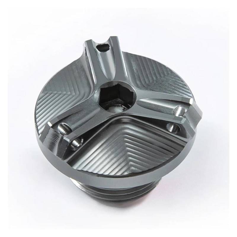Tankdeckel Öleinfülldeckel Für Kaw&asaki Z900 Z650 Z800 Z400 Z1000 Z1000R Z1000SX Z900RS Z125(Gray) von CHANGBOY