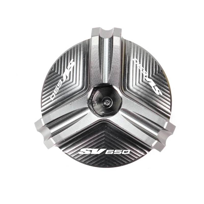 Tankdeckel Öleinfülldeckel Für Suzuki SV650 SV650X SV 650 X/S/A SV650A SV650S(Gray) von CHANGBOY