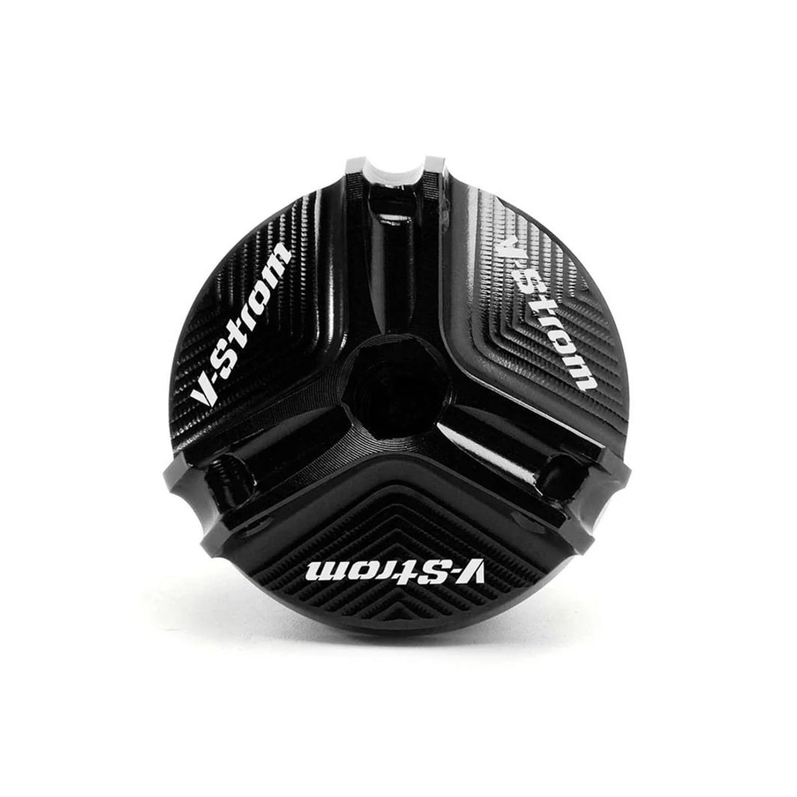 Tankdeckel Öleinfülldeckel Für Suzuki VSTROM 650 1000 1050 1050XT V-Strom 250 DL250 DL650 DL1000(Black) von CHANGBOY
