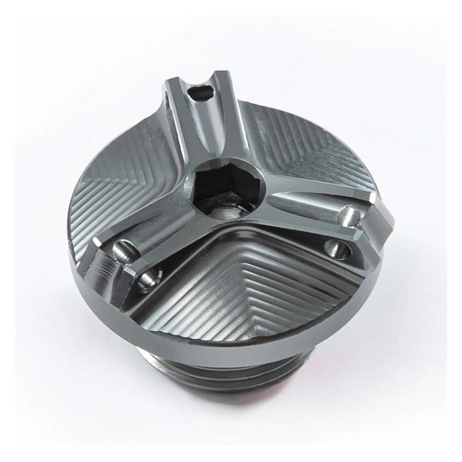 Tankdeckel Öleinfülldeckel Für Suzuki VSTROM 650 1000 1050 1050XT V-Strom 250 DL250 DL650 DL1000(Gray2) von CHANGBOY