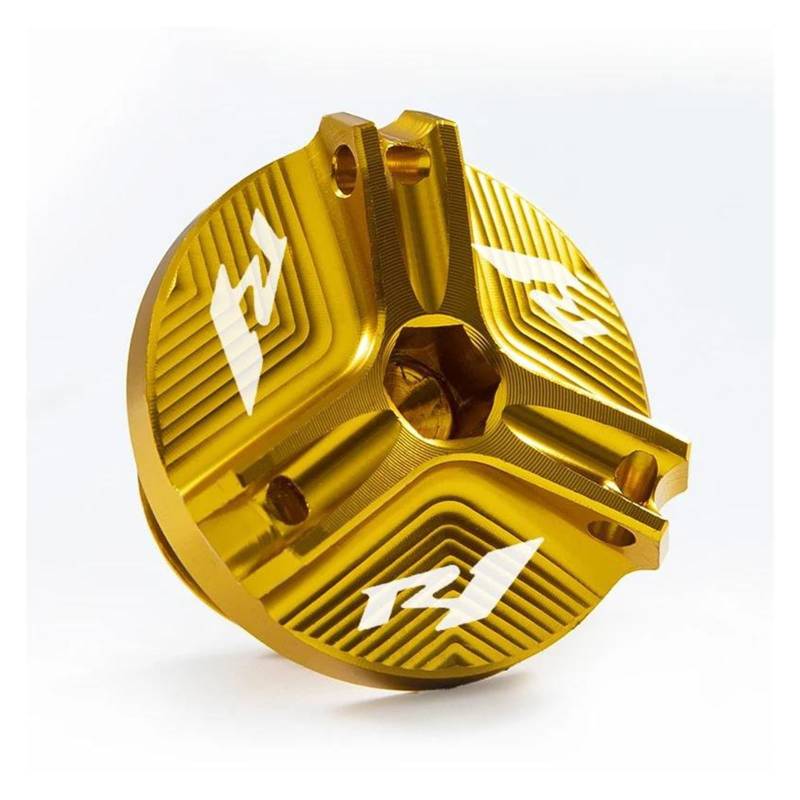 Tankdeckel Öleinfülldeckel Für YAM&AHA YZF R1 R1M YZFR1 YZF-R1 M 2005-2020(Gold) von CHANGBOY
