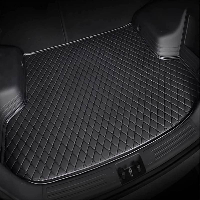 Auto Leder Kofferraummatte für BMW X5 E70 7Seats 2008-2013, Kofferraumwanne Teppich Heck Kofferraum Protektor Pad Volle Abdeckung Wasserdicht Kratzfest,A von CHANGKAIFA