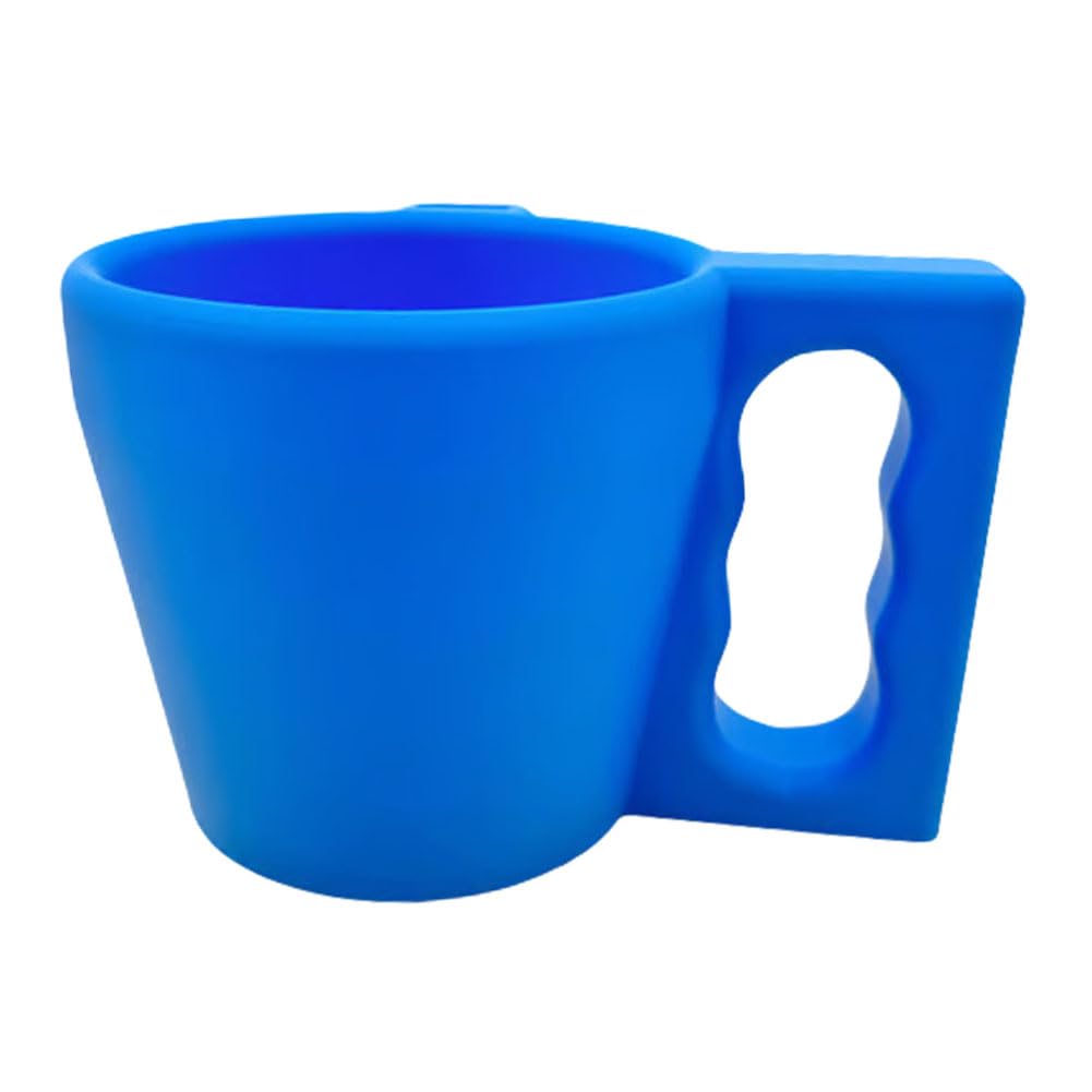 CHANGYUE Ice Cream Pint Halter isolierter Becherhalter mit Löffelhalter (blau) von CHANGYUE