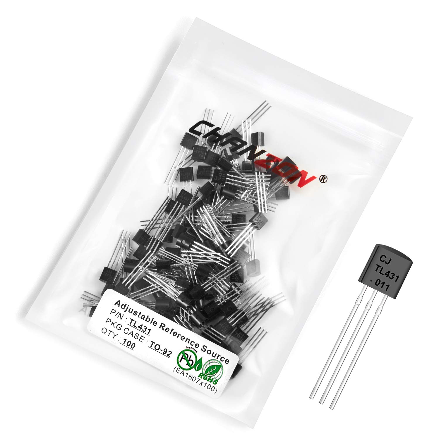 Chanzon 100pcs TL431 TO-92 Spannungsregler 1-100mA Shunt-Regler Transistor Chanzon 100pcs TL431 TO-92 Spannungsregler 1-100mA Shunt-Regler Transistor von CHANZON