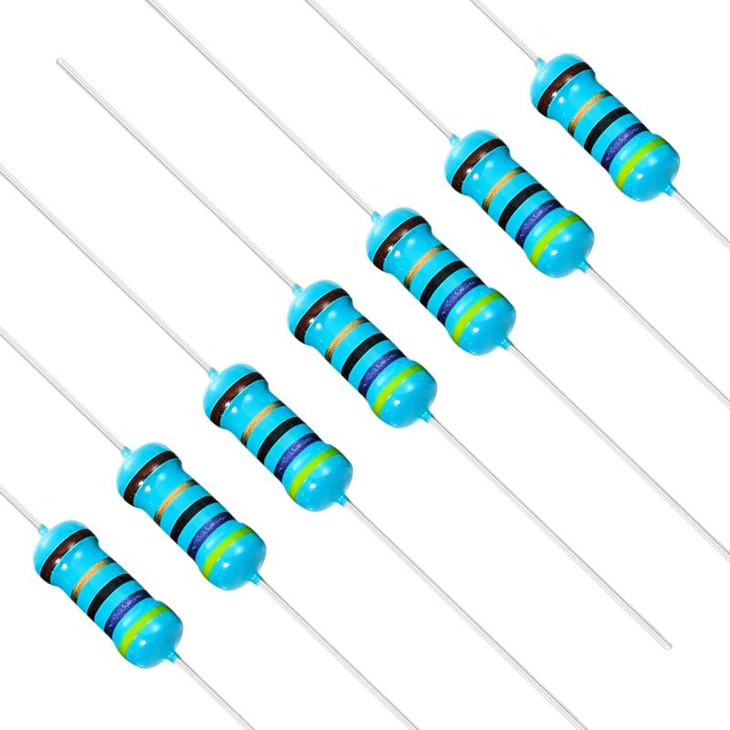 Chanzon 50pcs 1W 47 Ω Ohm Metallfilm-Fest widerstand 0,01 ±1% Toleranz 47R MF Durchgangsloch widerstände Strombegrenzung Rohs-zertifiziert Resistor von CHANZON