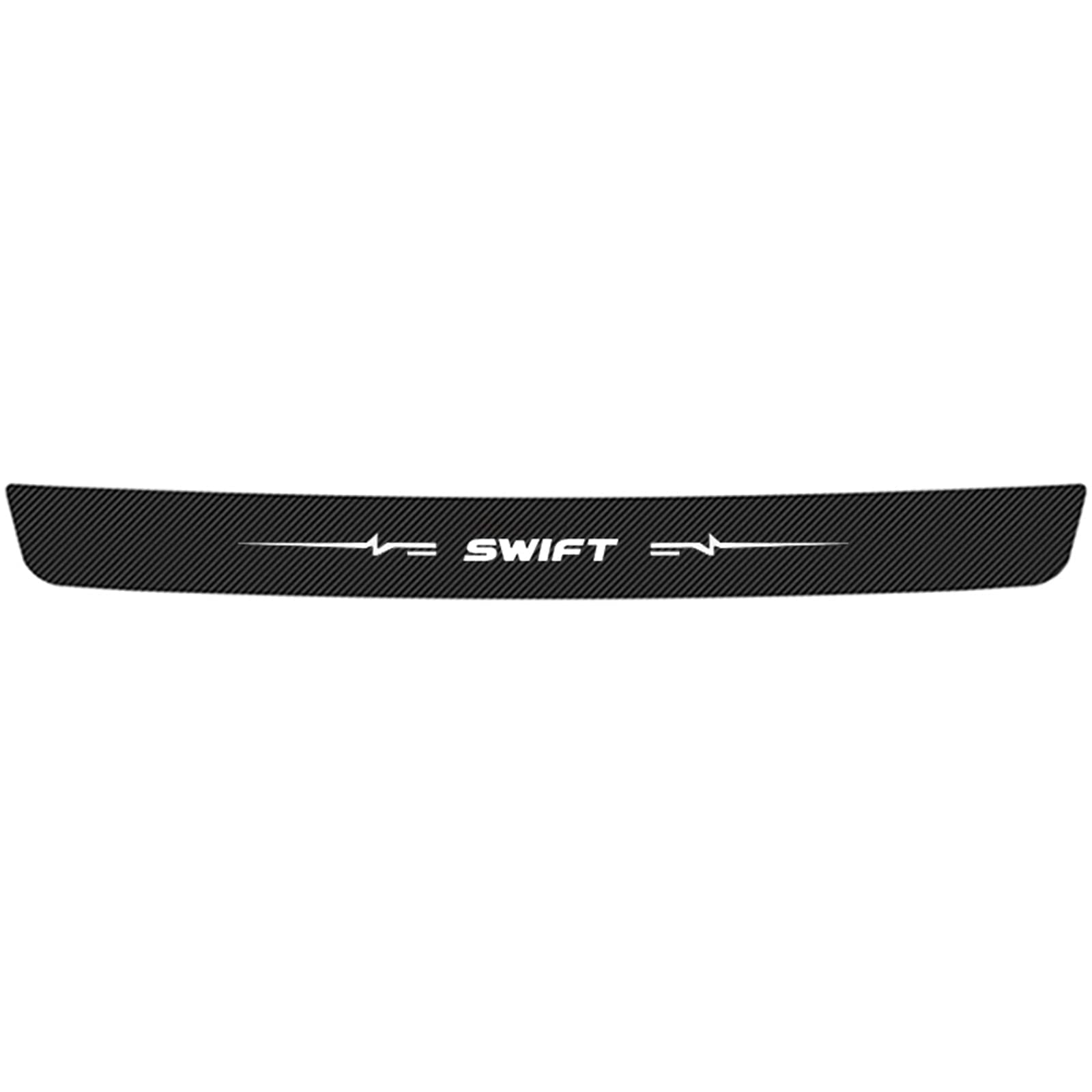 Auto Ladekantenschutz für Suzuki Swift 2012-2022 2023 2024, Kohlefaser Stoßstangenschutz Anti-Kratz Lackschutzfolie Heckstoßstangenschutz Aufkleber Auto Ladekantenschutz für Suzuki Swift 2012-2022 2023 2024, Kohlefaser Stoßstangenschutz Anti-Kratz Lackschutzfolie Heckstoßstangenschutz Aufkleber von CHAOWEIFB