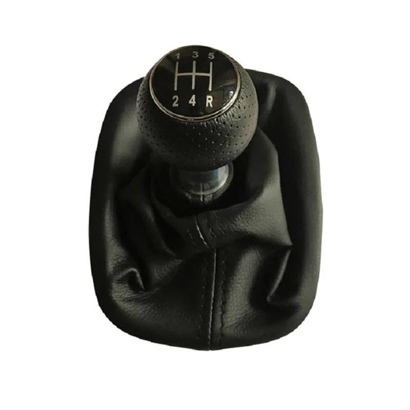 CHEFRU Auto Schalthebel Kopf Kompatibel mit VW für Passat B5 B5.5 1998–2004 B5 FL 2000–2005 3B B5 3B2 3B5 1996–2000 5 6-Gang-Auto-Schaltknauf(5 Speed) von CHEFRU