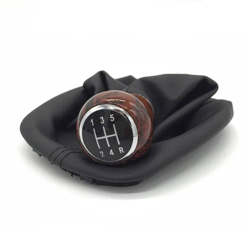 CHEFRU Auto Schalthebel Kopf Kompatibel mit VW für Passat B5 B5.5 1998–2004 B5 FL 2000–2005 3B B5 3B2 3B5 1996–2000 5-Gang-Auto-Schaltknauf Gamasche Kofferraumabdeckung von CHEFRU