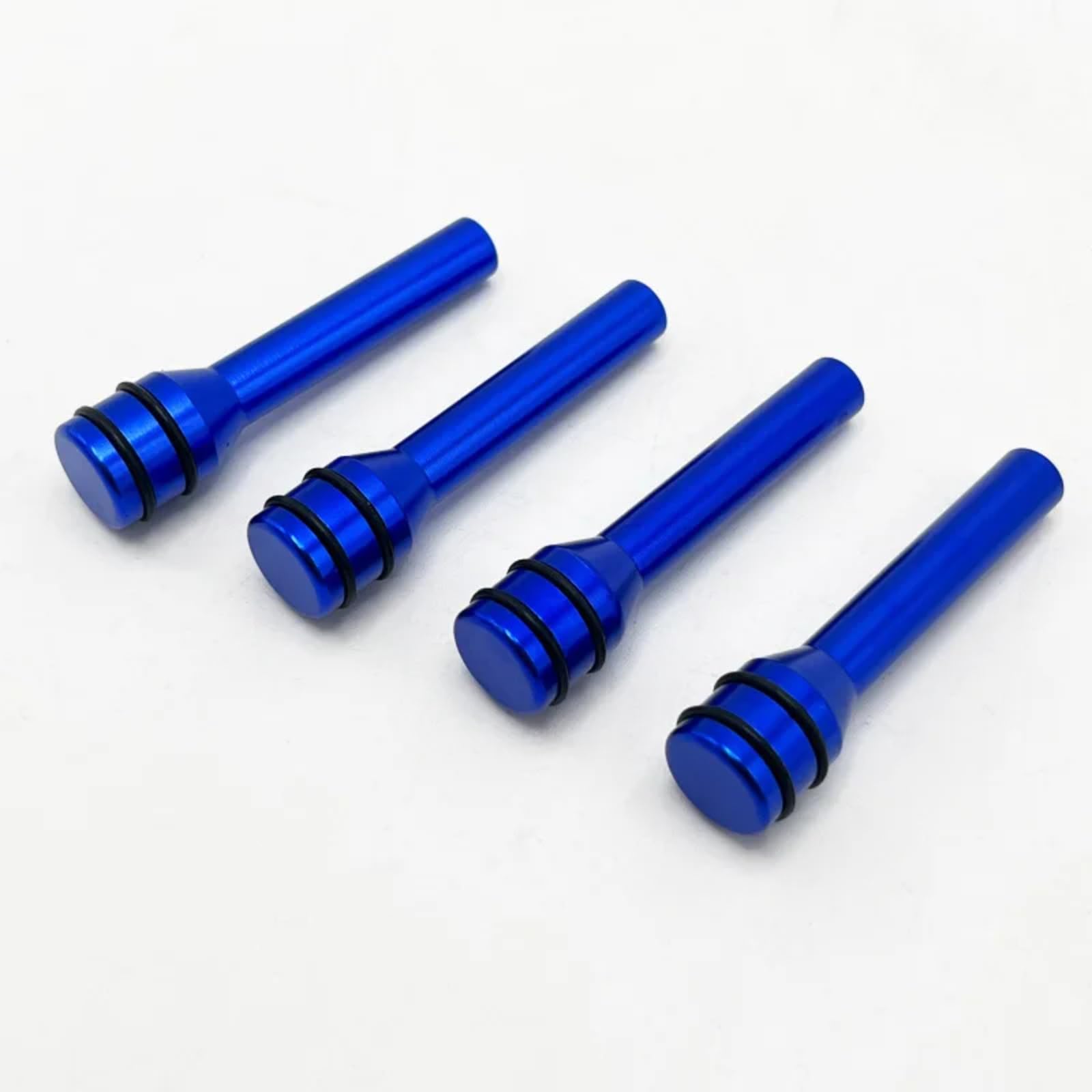 CHEFRU Autoteile Kompatibel Mit Chevrolet, 4 Stück, Auto-Modifikation, Türverriegelungsstift, Türverriegelungsstifte, Türverriegelungsstange, 49 Mm Knopfzug(Blue) von CHEFRU