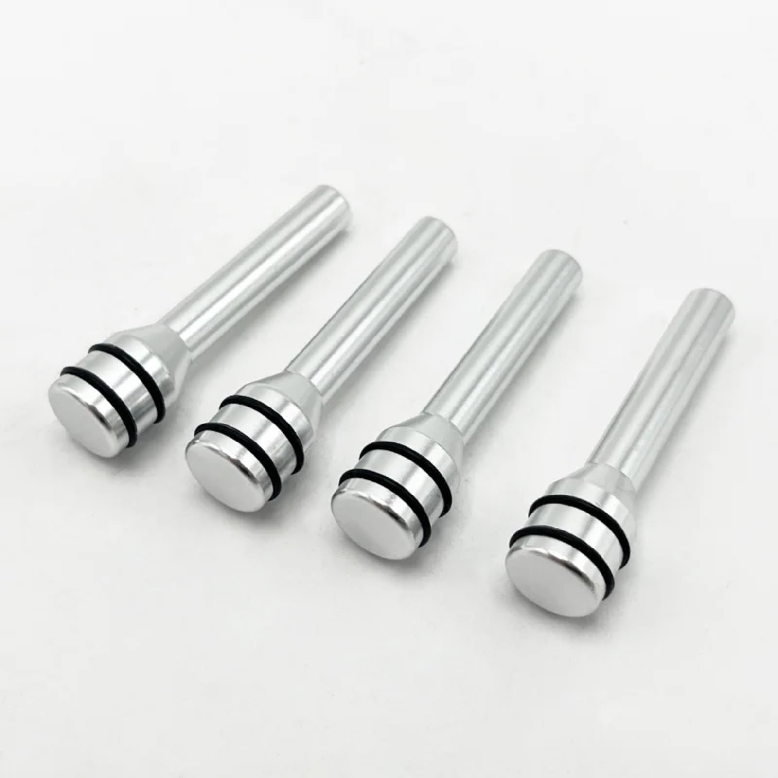 CHEFRU Autoteile Kompatibel Mit Chevrolet, 4 Stück, Auto-Modifikation, Türverriegelungsstift, Türverriegelungsstifte, Türverriegelungsstange, 49 Mm Knopfzug(Silver) von CHEFRU