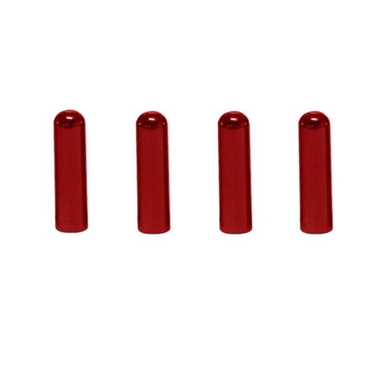 CHEFRU Autoteile Kompatibel Mit Für 5er E87 E90 E70 E71 F35 F18 F02 F25 F10 F02 F07 E84 E89 X5 X3 X1 Autotürverriegelungsbolzen Stiftknopf Stick Türschraube Knopfkappenabdeckung(Red) von CHEFRU