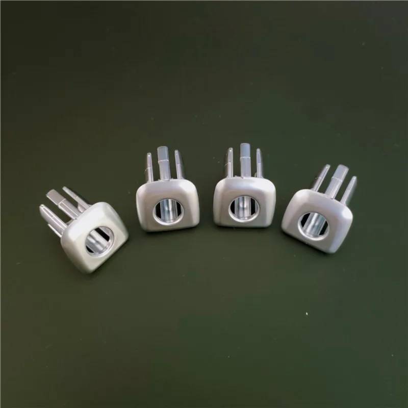 CHEFRU Autoteile Kompatibel Mit Für 5er F10 F18 2011 2012 2013 2014 2015 2016 2017 Auto-Innentür-Verriegelungsstift-Schraubenknopf Ersatzkappe Zierknopfabdeckung(2) von CHEFRU