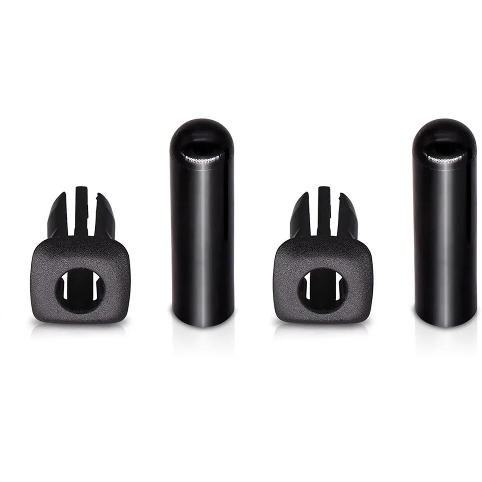 CHEFRU Autoteile Kompatibel Mit Für 5er F10 F18 E39 X5 E53 520 525 523 528 530 X3 X4 F25 4 Stück Auto-Hintertürschloss-Stiftknopfkappe Türschlossbolzenstiftknopfstab(Set) von CHEFRU