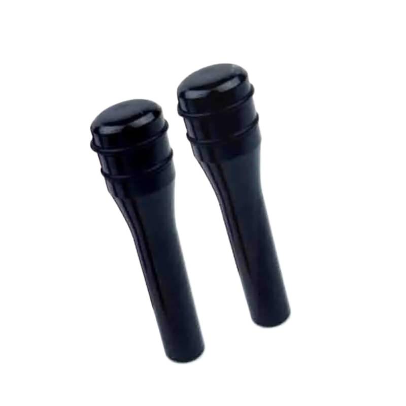 CHEFRU Autoteile Kompatibel Mit Für E90 E60 E39 E46 F10 F30 2 Stück Auto-Innentürverriegelungsstange Türstift-Verriegelungsknopf-Aufzugsabdeckungen(Black) von CHEFRU