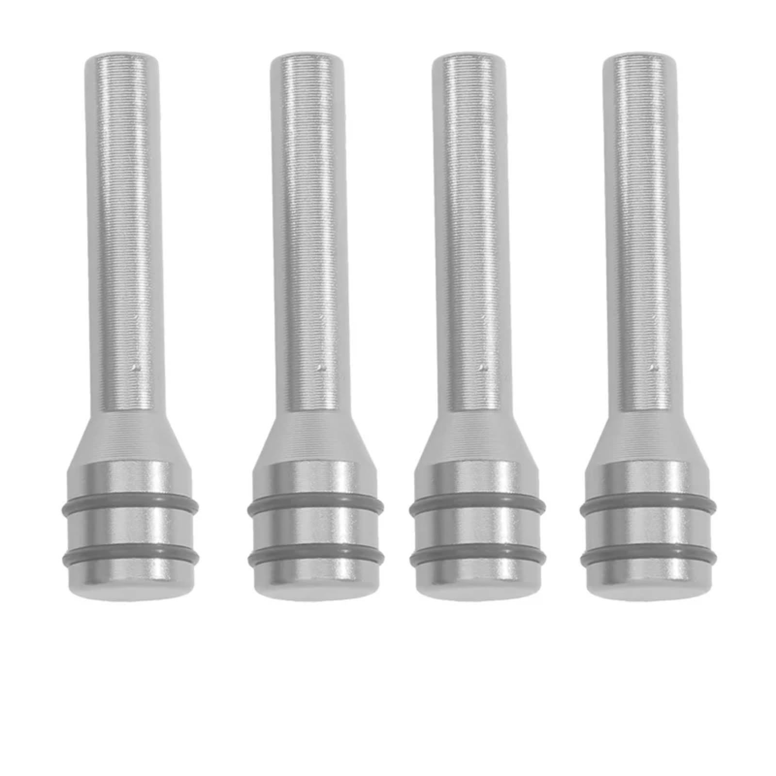 CHEFRU Autoteile Kompatibel Mit Vw Für Tiguan Für Golf MK6 Für GTI Türverriegelungsstange Türverriegelungsstifte Verriegelungsstift Schraube Knopf Ersatzteile(Silver) von CHEFRU