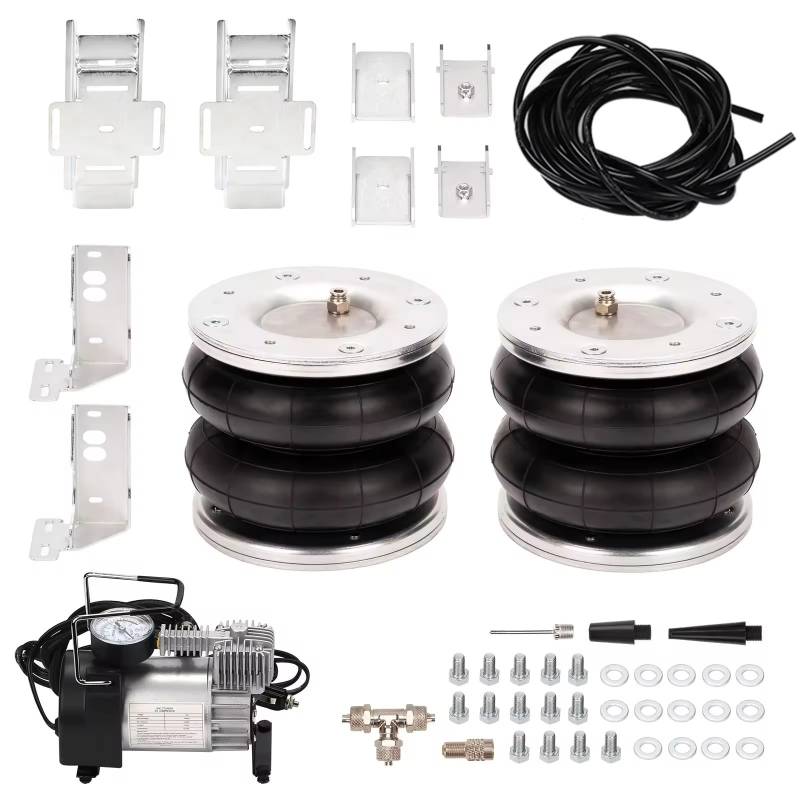 CHEFRU Hintere Luftfedertasche Kompatibel Mit Benz Für Sprinter 2006–2022, 2WD-Auto, Einzel-Hinterrad, Luftfederbalg-Kompressor-Kit, Luftfederungsfedertaschen von CHEFRU