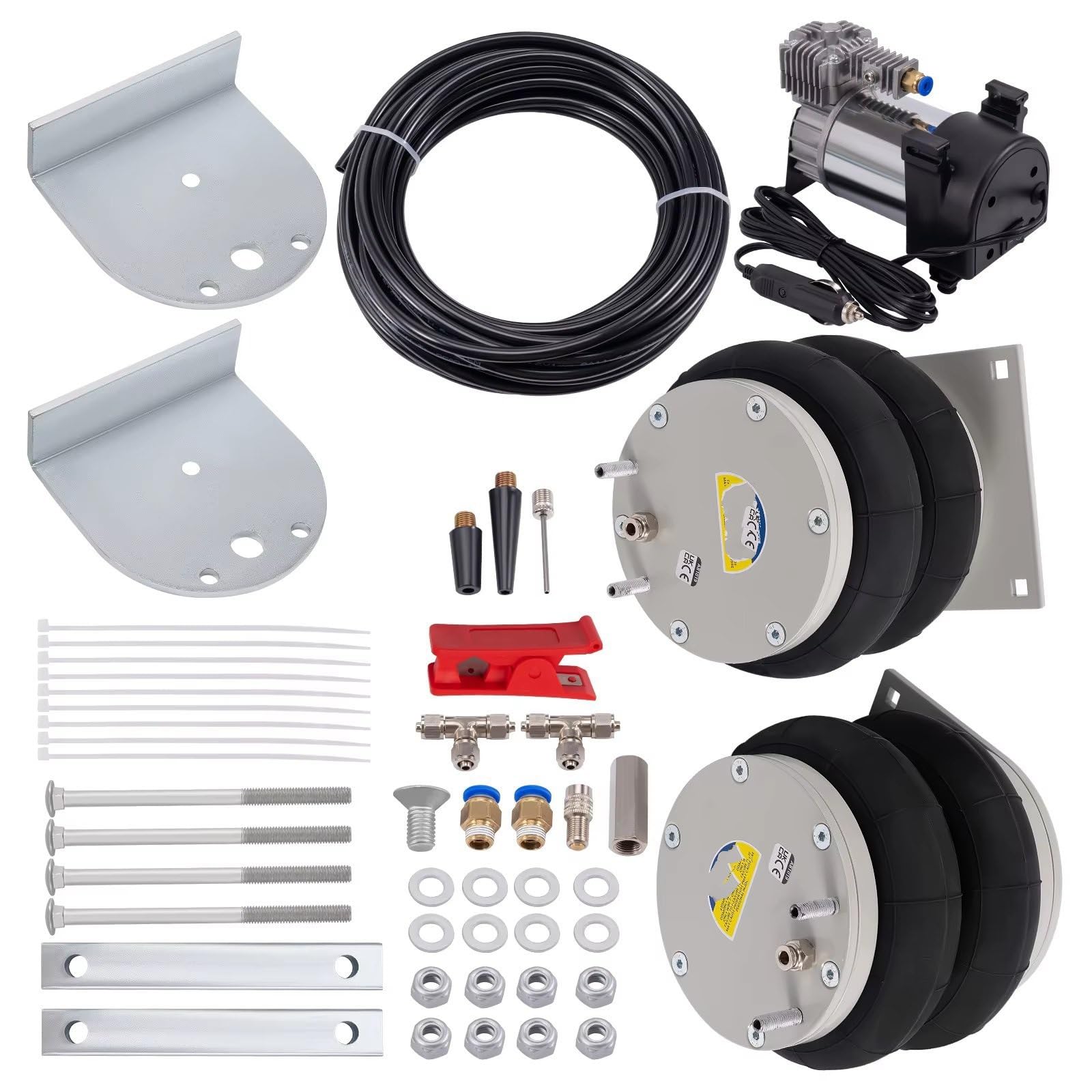 CHEFRU Hintere Luftfedertasche Kompatibel Mit Nissan Für NV400 X62 FWD 2010–2024 Luftfederung Spring Bag Kit Mit Kompressor Luftfederbein Stoßdämpfer CHEFRU Hintere Luftfedertasche Kompatibel Mit Nissan Für NV400 X62 FWD 2010–2024 Luftfederung Spring Bag Kit Mit Kompressor Luftfederbein Stoßdämpfer von CHEFRU