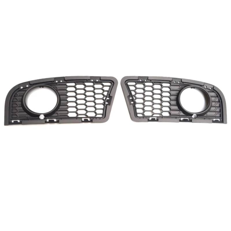 CHEFRU Kompatibel Mit 520 523 525 F10 F18 Frontstoßstange Nebelscheinwerfernetz Nebelscheinwerferrahmen Kühlergrillabdeckung Kühlergrillabdeckung Zierleiste stoßstange Grill(Fog lamp net) von CHEFRU