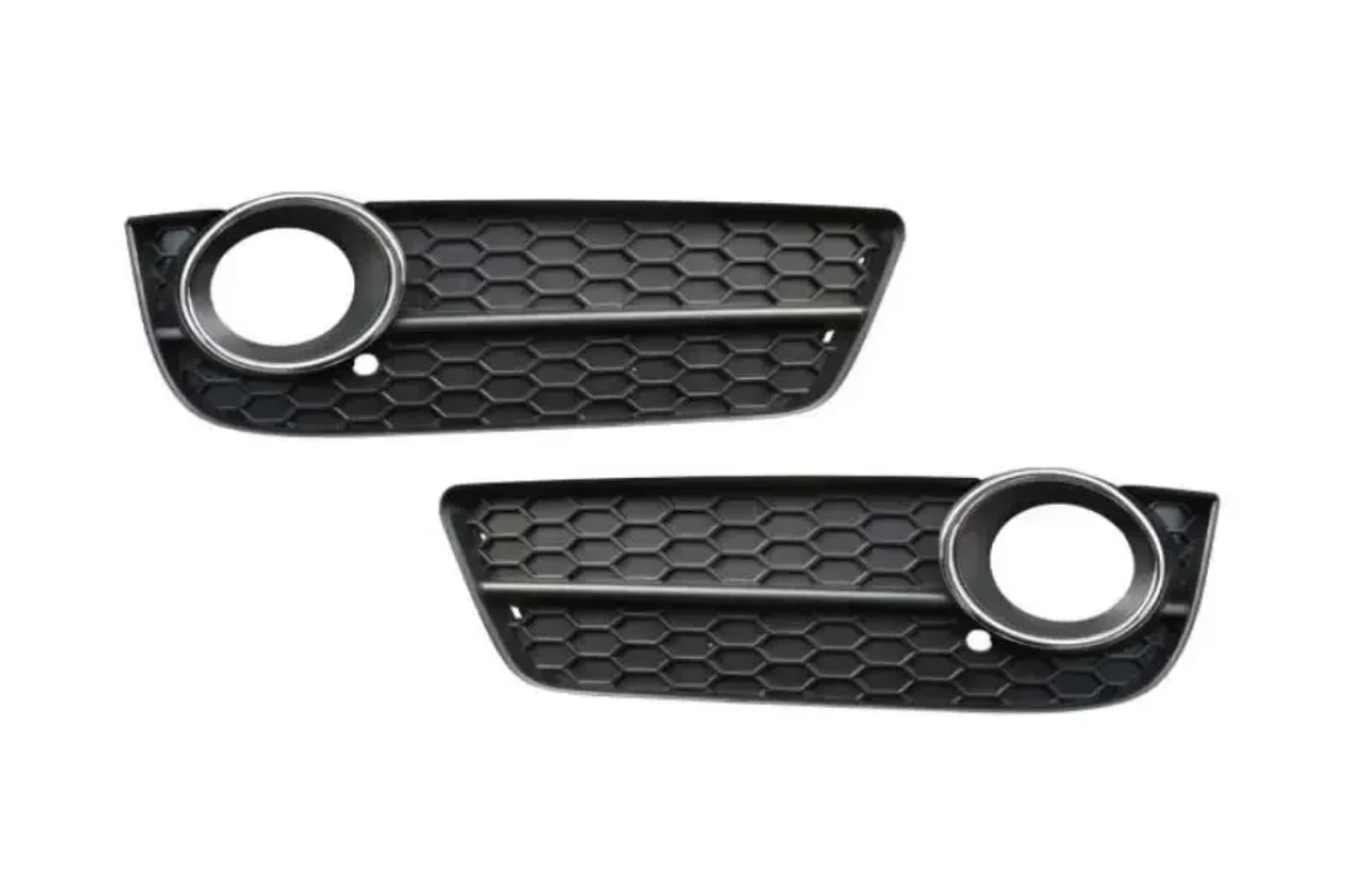 CHEFRU Kompatibel Mit A5 2008 2009 2010 2011. Auto-Nebelscheinwerfer-Abdeckungsgitter. Auto-Scheinwerfer-Kühlergrill-Abdeckungsgitter stoßstange Grill(2PCS Left and Right) von CHEFRU
