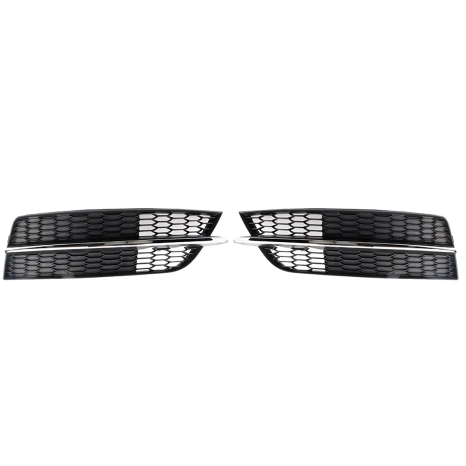CHEFRU Kompatibel Mit A7 S7 2015 2016 2017 2018 Sport-Frontstoßstange, Nebelscheinwerfer-Abdeckungsrahmen, Nebelscheinwerfer-Gitter, Renngrills stoßstange Grill(2PCS Left and Right) von CHEFRU