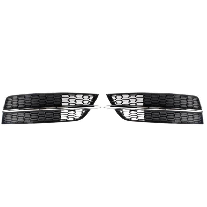 CHEFRU Kompatibel Mit A7 S7 2015 2016 2017 2018 Sport-Frontstoßstange, Nebelscheinwerfer-Abdeckungsrahmen, Nebelscheinwerfer-Gitter, Renngrills stoßstange Grill(2PCS Left and Right) von CHEFRU