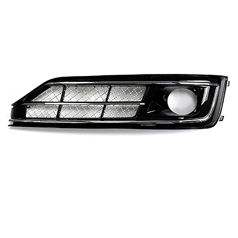 CHEFRU Kompatibel Mit A8l W12 2014 2015 2016 2017, Auto-Nebelscheinwerfer-Abdeckungsgitter, Auto-Frontstoßstange, Nebelscheinwerfer-Abdeckung, Zubehör stoßstange Grill(1PCS Left) von CHEFRU