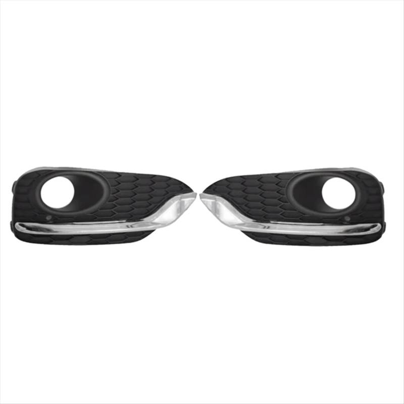 CHEFRU Kompatibel Mit Accord Für Crosstour 2013 2014 2015 2016 2017 2018. 1 Paar Auto-Nebelscheinwerferverkleidung, Chrom-Lünettenabdeckung stoßstange Grill von CHEFRU