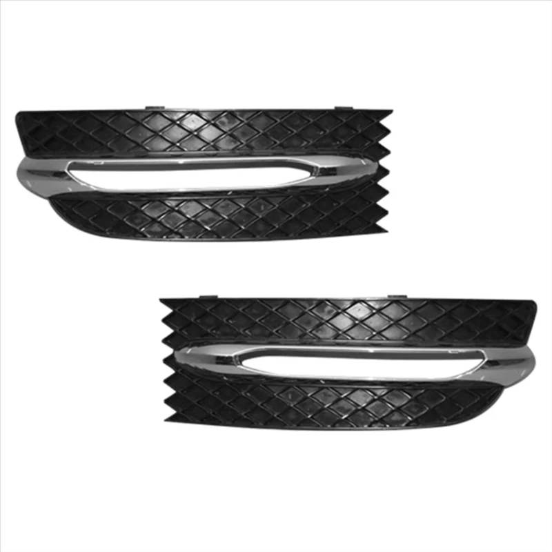CHEFRU Kompatibel Mit Benz-Klasse Für R172 W172 2012 2013 2014 2015 2016 1 Paar Auto-Frontstoßstange Nebelscheinwerfer-Kühlergrill-Abdeckung A 172 885 0174 stoßstange Grill von CHEFRU