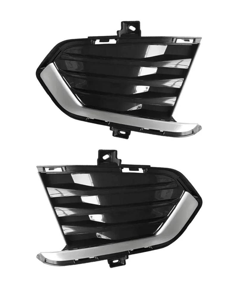 CHEFRU Kompatibel Mit Cadillac Für Xt5 2016 2017 2018 2019 2020 2021. Auto-Nebelscheinwerfer-Kühlergrill, Lichtrahmen, Lüftungsgitter stoßstange Grill(2PCS Left and Right) von CHEFRU