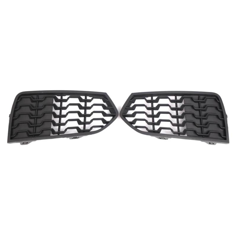 CHEFRU Kompatibel Mit F22 F23 2014 2015 2016 2017 2018 2019. Vorderer Unterer Stoßfängergrill, Wabennetz-Nebelscheinwerfer-Gitterabdeckung stoßstange Grill(2PCS Left and Right) von CHEFRU