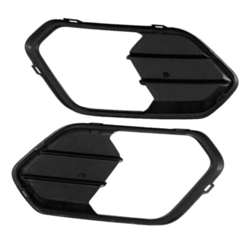CHEFRU Kompatibel Mit Ford Für Escape 2017 2018 2019. 1 Paar Auto-Frontstoßstange, Nebelscheinwerfer, Lampenrahmen, Kühlergrill-Abdeckung stoßstange Grill von CHEFRU
