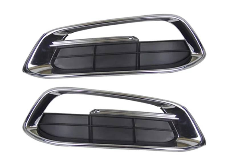 CHEFRU Kompatibel Mit Ford Für Taurus 2015 2016 2017. Auto-Kühlergrill, Auto-Frontstoßstange, Lampenrahmen, Mattschwarze Abdeckung stoßstange Grill(2PCS Left and Right) von CHEFRU