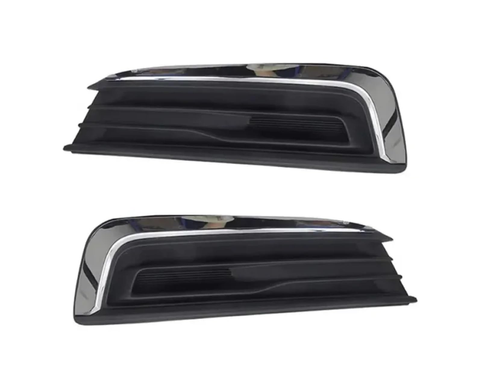 CHEFRU Kompatibel Mit Ford Für Taurus 2019 2020, 1 Paar Frontstoßstange Nebelscheinwerfer-Abdeckungsgitter Ersatzlampenrahmen KK1B 15A299 F stoßstange Grill(2PCS Left and Right) von CHEFRU