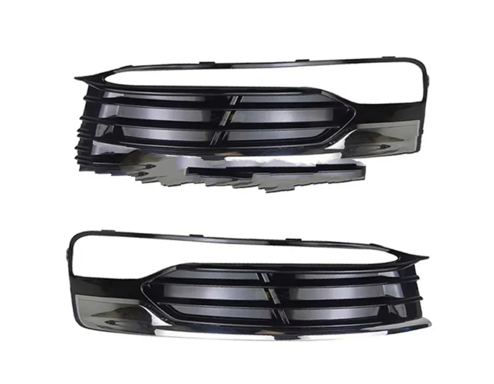 CHEFRU Kompatibel Mit Ford Für Taurus 2019 2020 2021 Nebelscheinwerferrahmen Nebelscheinwerfer Schale Frontstoßstangengrill Fahrlampenabdeckung stoßstange Grill(2PCS Left and Right) von CHEFRU