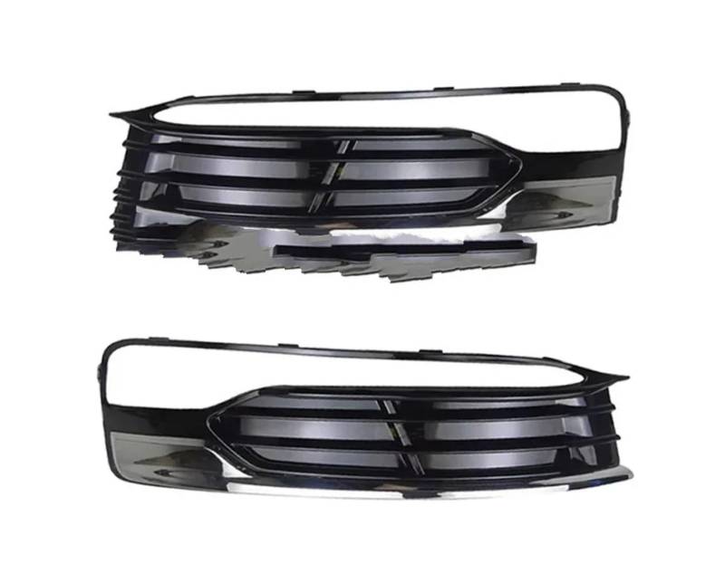 CHEFRU Kompatibel Mit Ford Für Taurus 2019 2020 2021 Nebelscheinwerferrahmen Nebelscheinwerfer Schale Frontstoßstangengrill Fahrlampenabdeckung stoßstange Grill(2PCS Left and Right) von CHEFRU