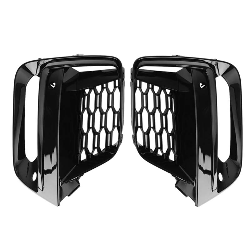 CHEFRU Kompatibel Mit Für X3 G01 2018 2019 2020 Für X4 G02 2019 2020 1 Paar Nebelscheinwerferabdeckung Grillrahmenverkleidung Autozubehör stoßstange Grill von CHEFRU