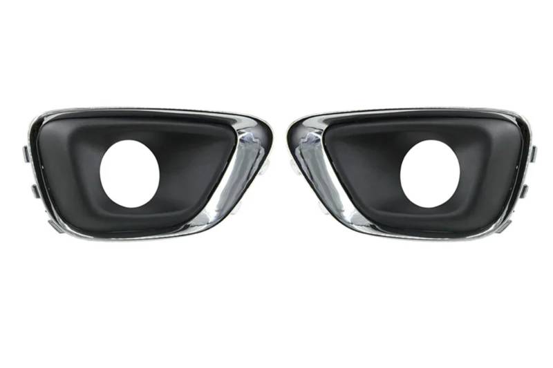 CHEFRU Kompatibel Mit Jeep Für Compass 2014 2015, Autozubehör, Nebelscheinwerfer-Abdeckung, Vorderer Unterer Stoßfänger, Lüftungsgitter, Nebellampenrahmen stoßstange Grill(2PCS Left and Right) von CHEFRU